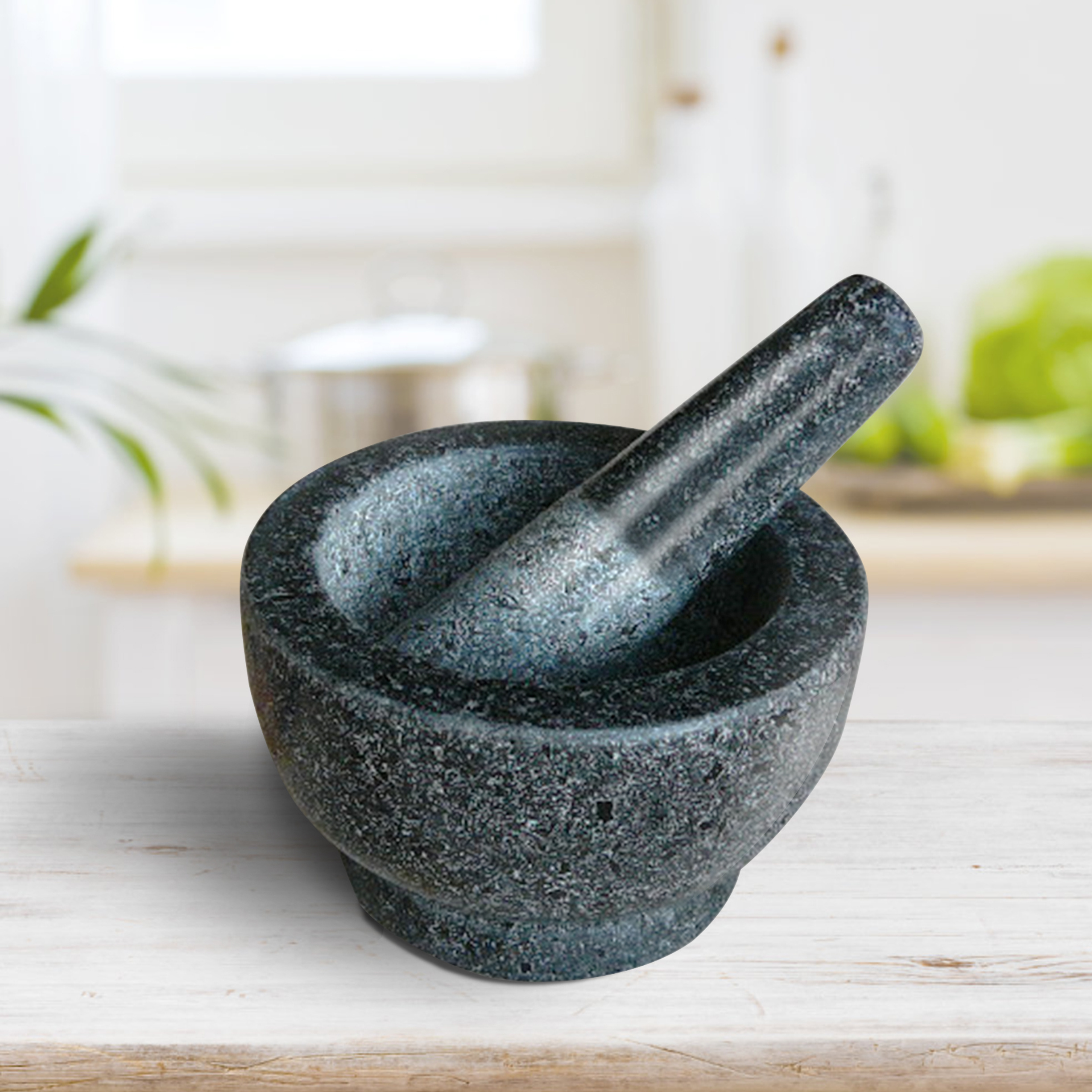 High Quality Wholesale Custom White natural Stone Marble Mortar and Pestle Set