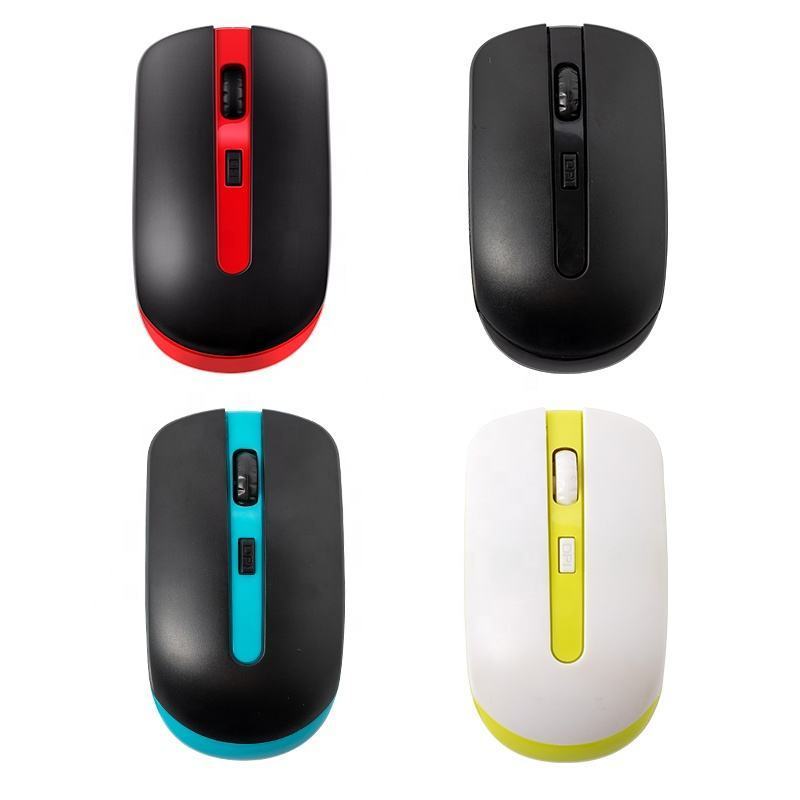 Wholesale 2.4G Optical Mouse Wireless Computer Mouse Ergonomic USB Interface Mice PC Mouse