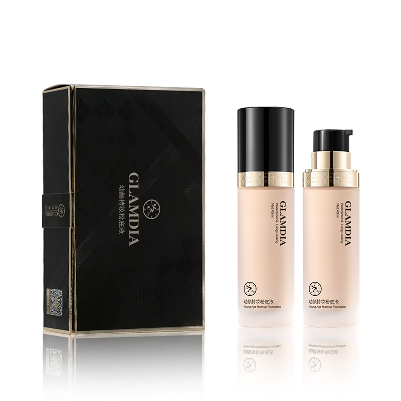 New hot selling Chinese liquid foundation Nourishing makeup sets Cream Serum foundation face rebranding Moisturizing foundation