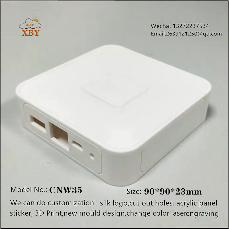 90*90*23mm plastic electronics Remote Control Network enclosure switch box CNW35 XBY COMPANY