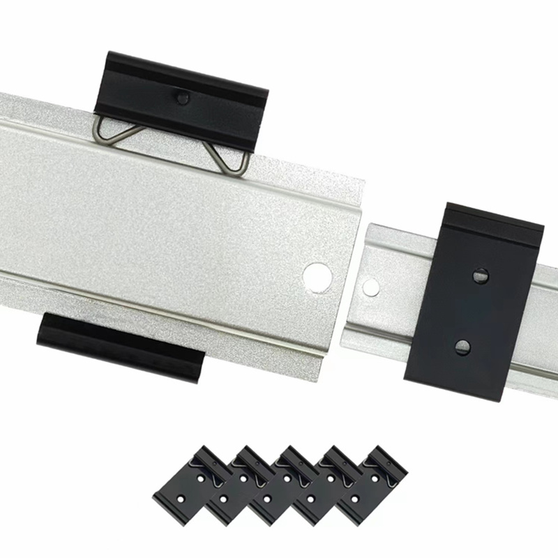 DIN rail clips and matching DIN rails Mount Metal clip Enclosure 35mm DIN rail clips Buckle