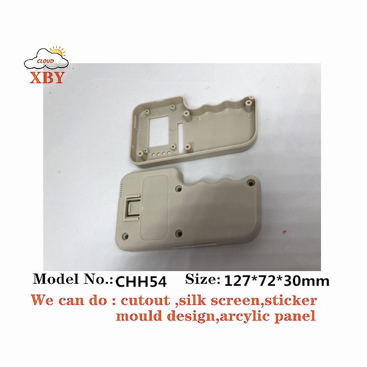 Futian huaqiangbei electronic project case 127*72*30mm ABS plastic electronic handheld enclosure CHH54