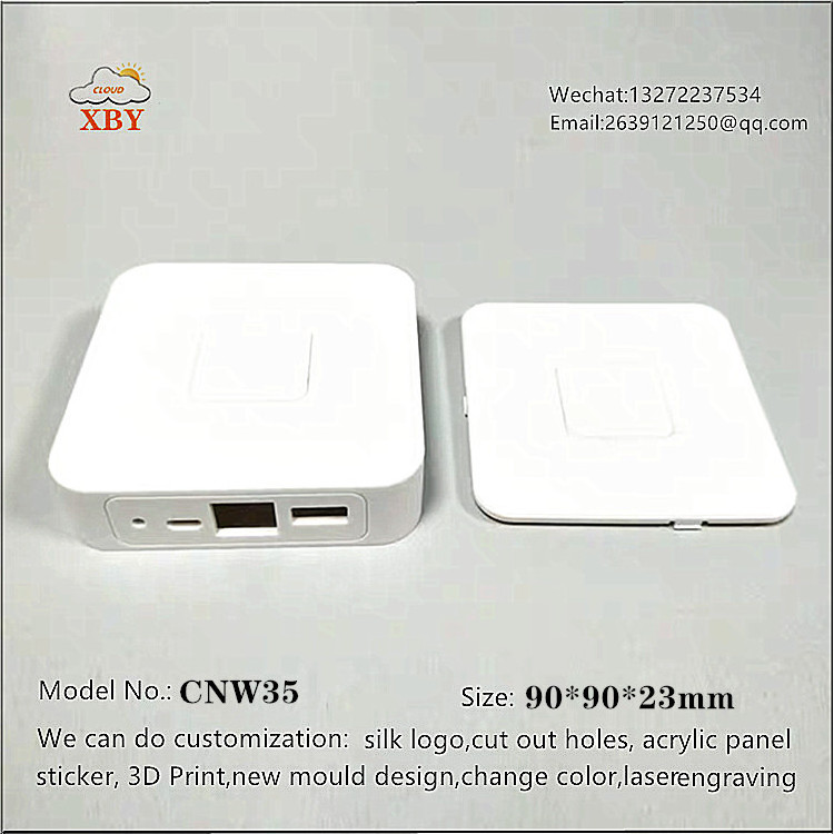 90*90*23mm plastic electronics Remote Control Network enclosure switch box CNW35 XBY COMPANY