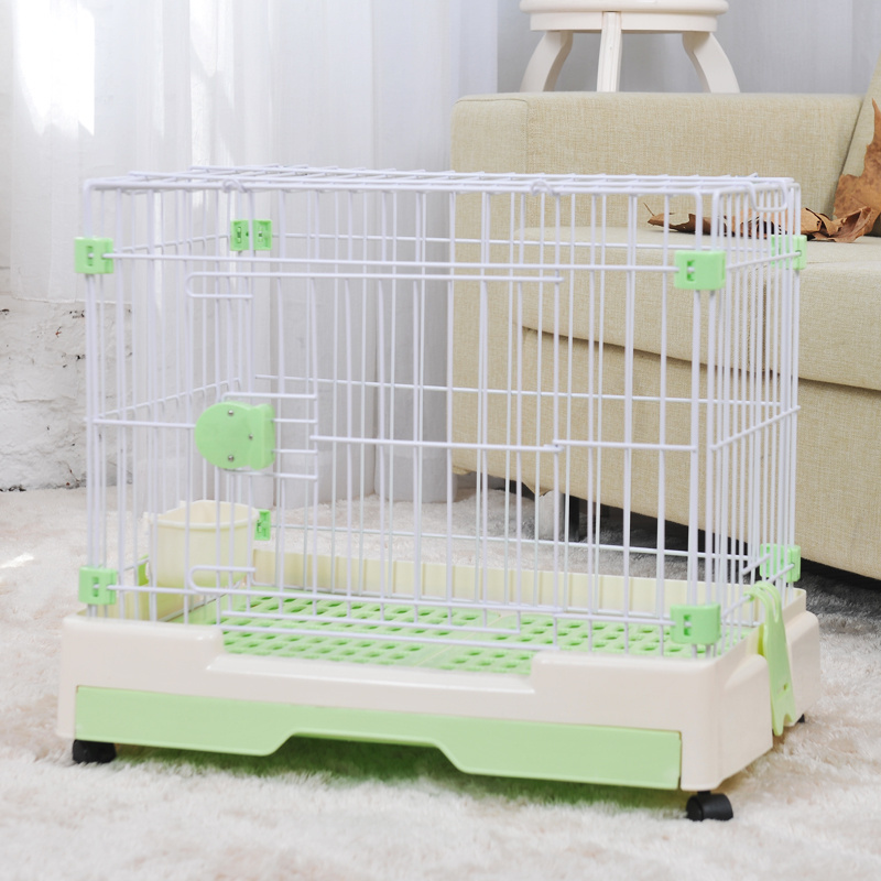 Flat Roof Puppy Metal Kennel Cage Dog Cage