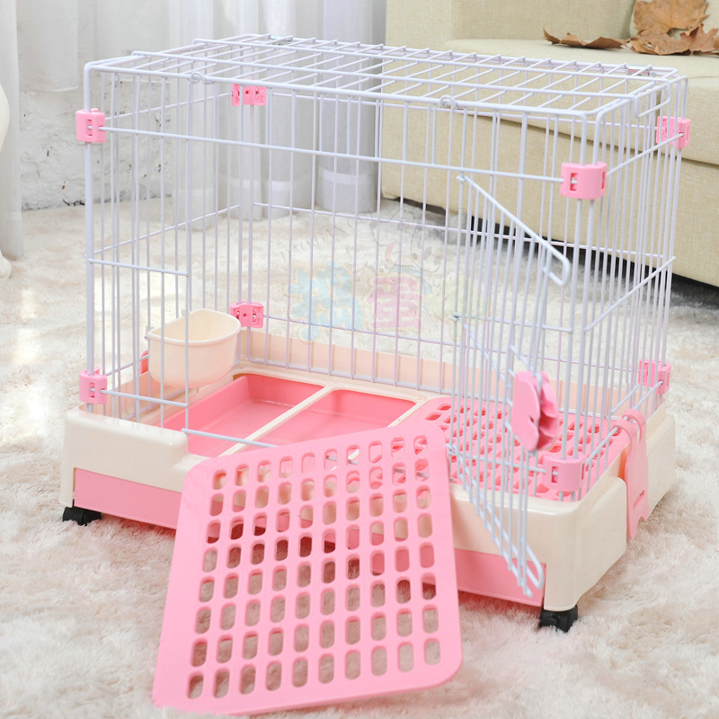 Flat Roof Puppy Metal Kennel Cage Dog Cage