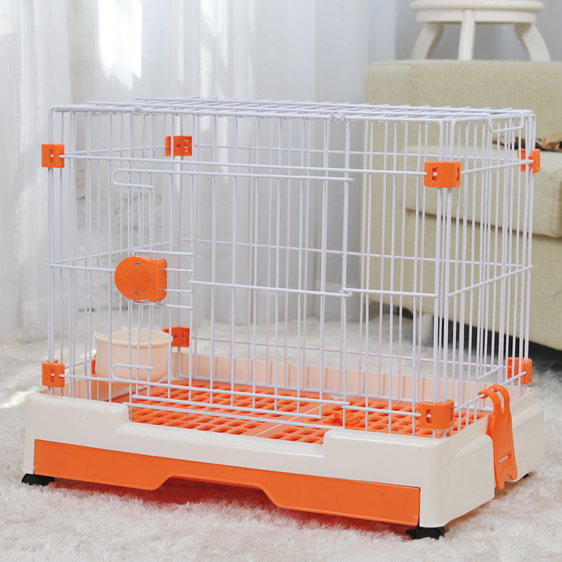 Flat Roof Puppy Metal Kennel Cage Dog Cage