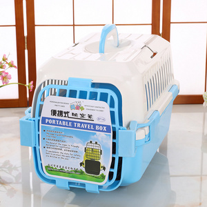 Wholesale new design pet air box cat and dog carrier car multi-functional portable pet cage carriers