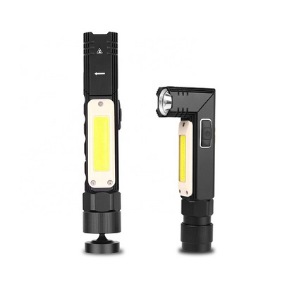 COB Rechargeable Work Lights with Magnetic Base 360 Rotate and Ultra Bright LED Flashlight Inspection Lamp for Car Repair