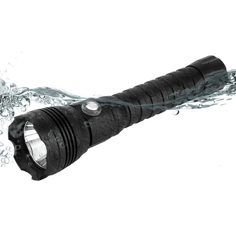 Hot Sale Waterproof P70 LED Diving Torch Flashlight 18650 26650 High Power Scuba Diving Light P 70 Flashlight Torch