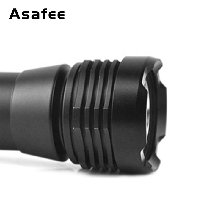 Asafee XM L2 1000 Lumens Rechargeable LED Flashlight Torch 18650 26650 Waterproof Scuba Diving Lantern