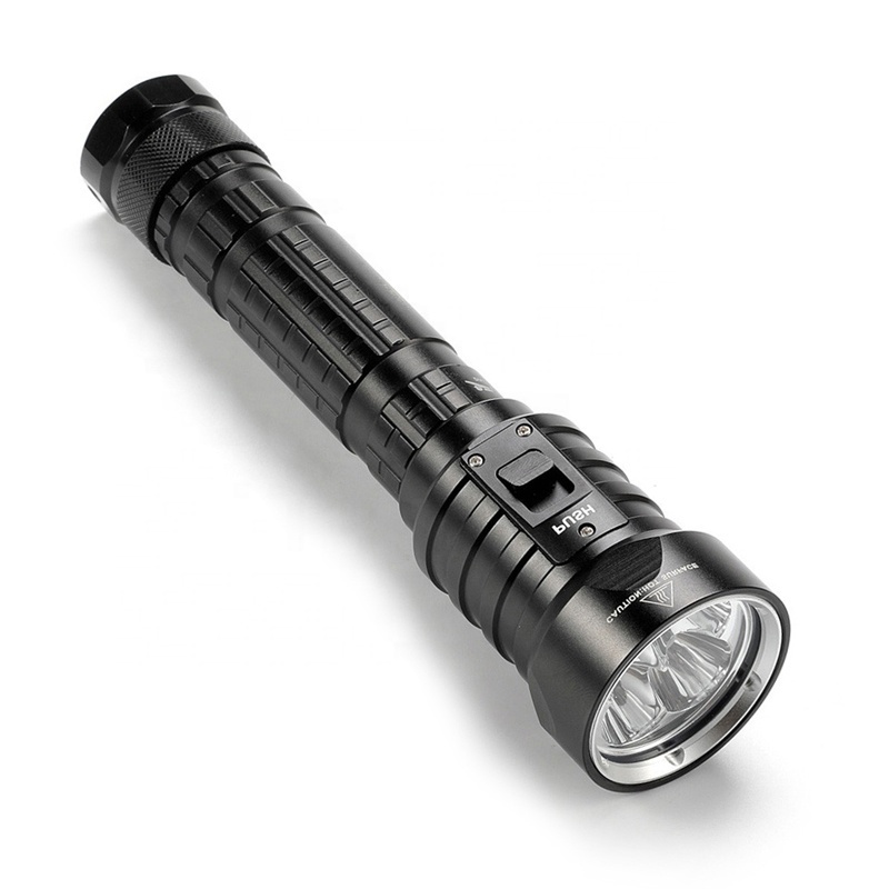 Asafee 4 xm l2 diving torch light aluminum alloy dive powerful flashlight 4500lm scuba diving light