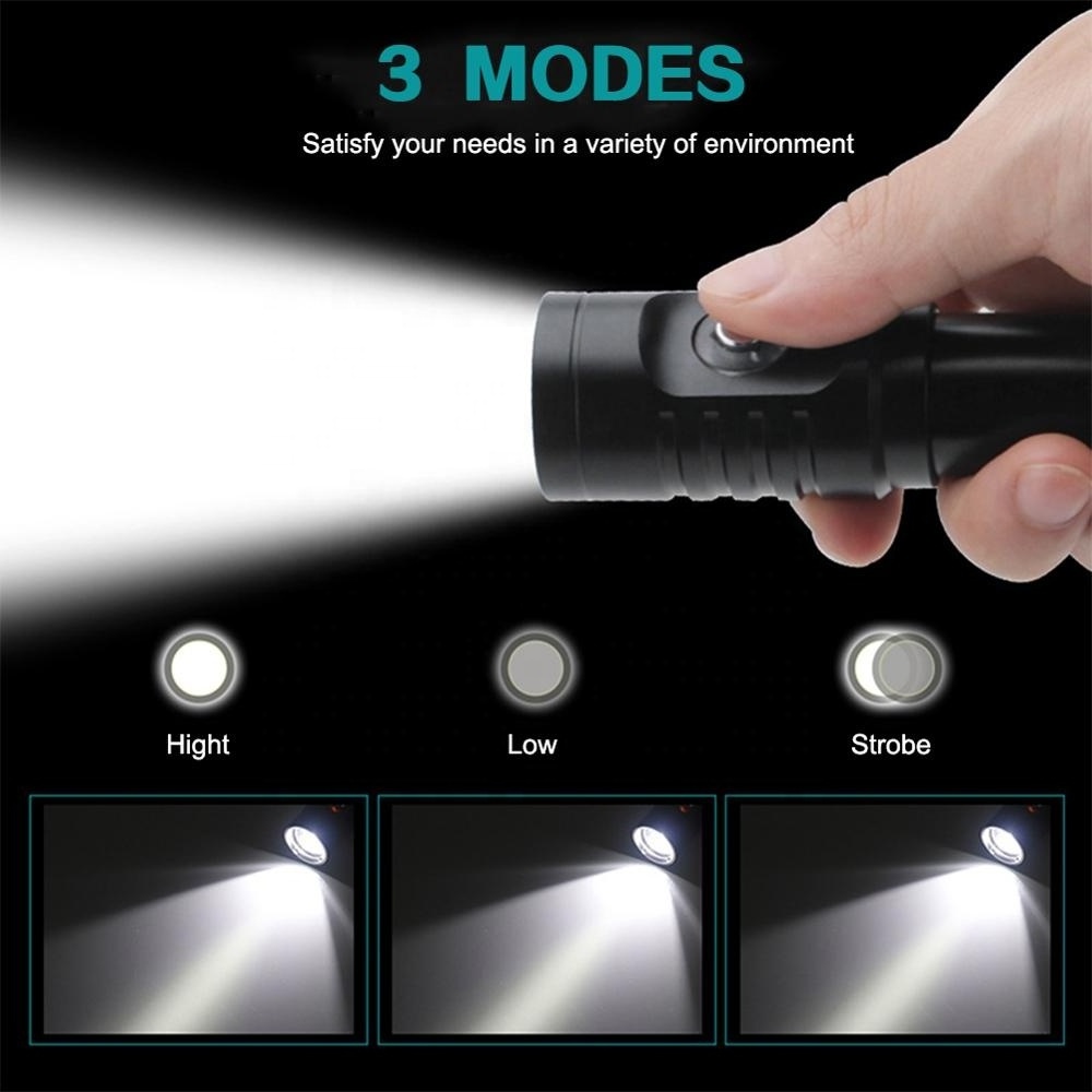 OEM Asafee 80m Deep Scuba Light Torch xml2 1000lumen Waterproof Underwater Diving Lamp Dive led Flashlight