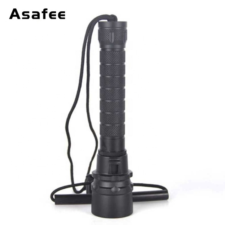 Asafee XM L2 led torch flashlight 1000 Lumens Rechargeable diving flashlight Underwater torch diving led light