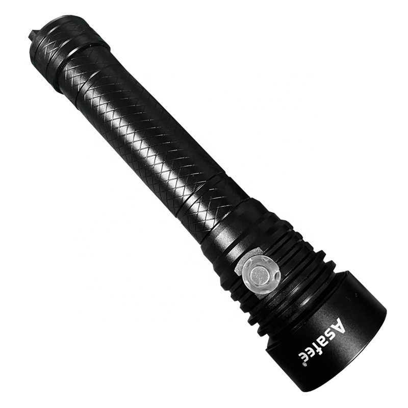 Asafee Quality Scuba Diving Flashlight Torches XHP70  LED Underwater Exploration Spearfishing Powerful Diving Light