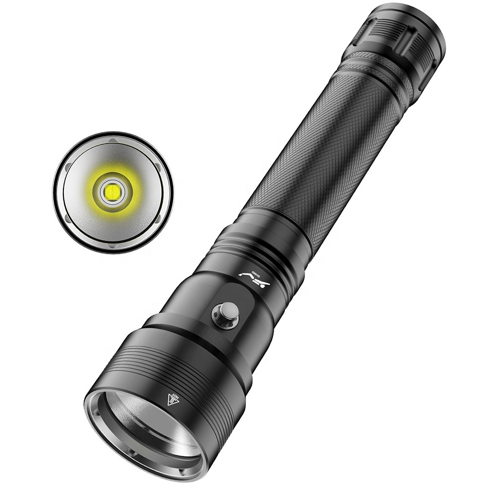 Asafee DV56 Scuba Diving Light 30W Underwater Diver Torch Light XHP70 LED 3 Modes Waterproof Flashlight Fishing Lamp