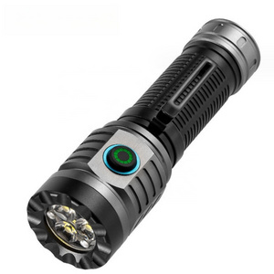 New Flashlight 2024 High Power 2500 Lumens LED Torch Light Long Range Rechargeable Led Flashlight