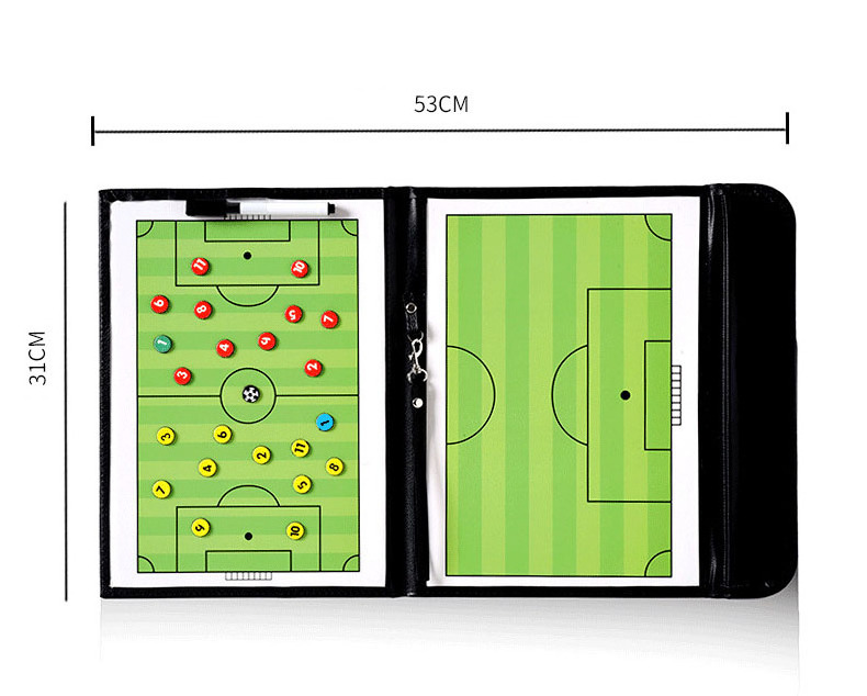 Hot sale magnetic folding portable  football soccer Coaching tactic board