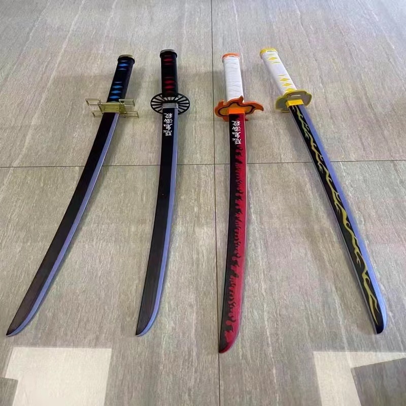 Japanese samurai toy swords kids light up extendedable swords anime katana for boys with light and sound anime sword