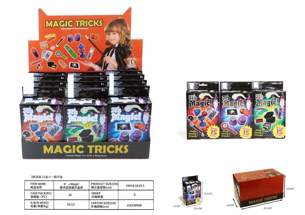 Wholesale 3D Magic Tricks Toys Set Tricks Magic Tricks For Kids