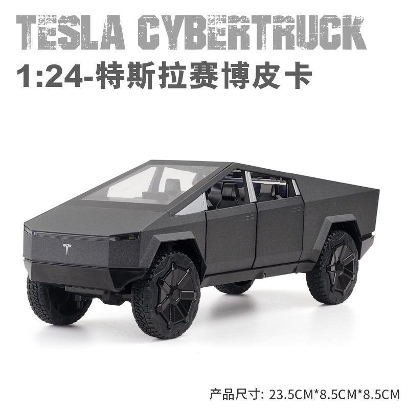 Tesla cybertruck model car cybertruck toy car with light and sound for boys shantou chenghai toys