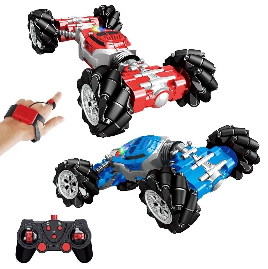 Toys 2023 hand gesture remote control car 4x4 big rc drift stunt car hobby high speed rc cars with lights watch control