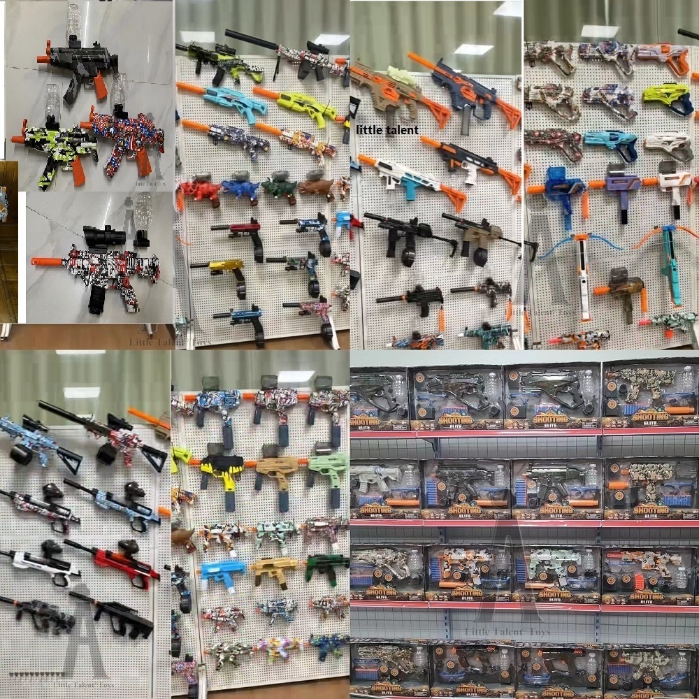 Pistola De Bolas De Gel Juguetes Gel Gun Blasters Splatter Ball Gun Automatic Electric Gel Splatball Splat Blaster Orbeezing Gun