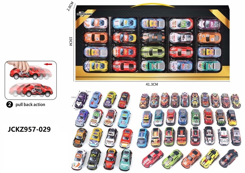 1:64 Diecast Toy Vehicles Mini Pull Back and Sliding Metal Car Model Multiple Types Mixed Kids Toy 1/64 Diecast Cars Shantou toy