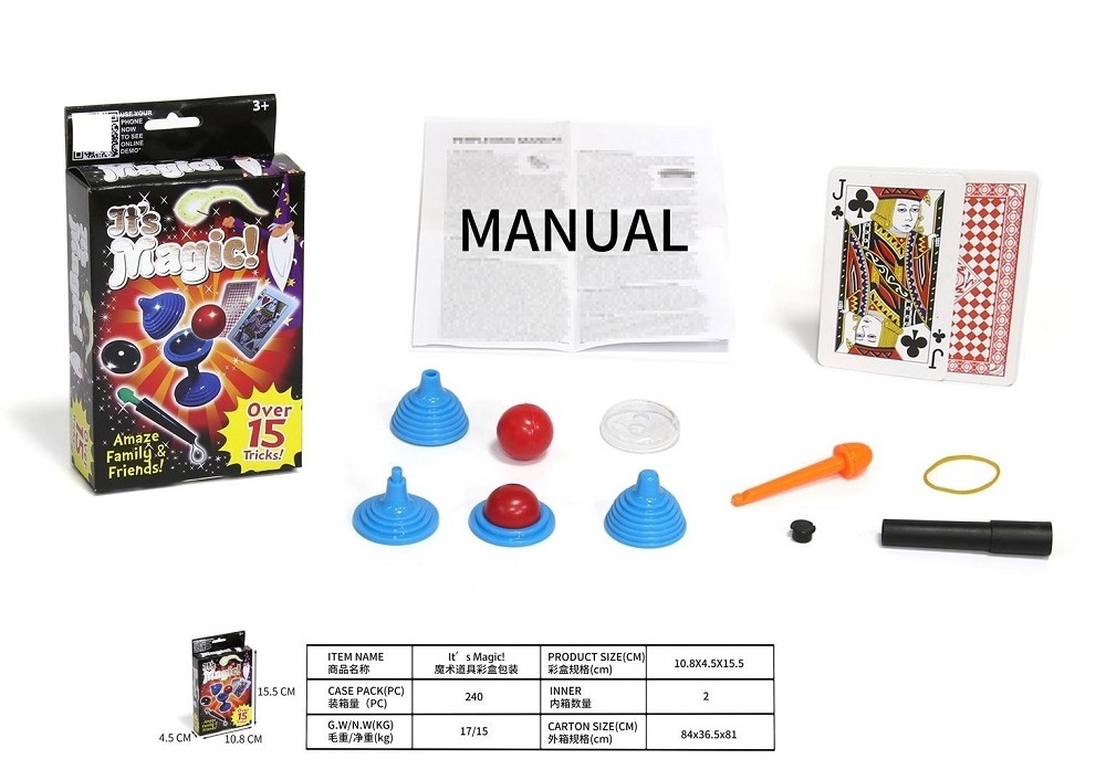 Wholesale 3D Magic Tricks Toys Set Tricks Magic Tricks For Kids