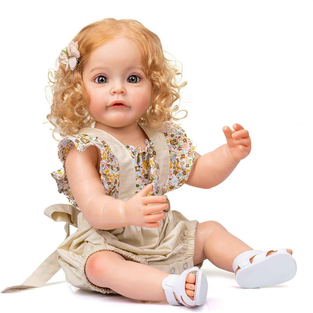 21.65 Inch (55cm) Muneca reborn dolls bebe reborn completo de silicon renacidas realistic silicone reborn baby boy dolls