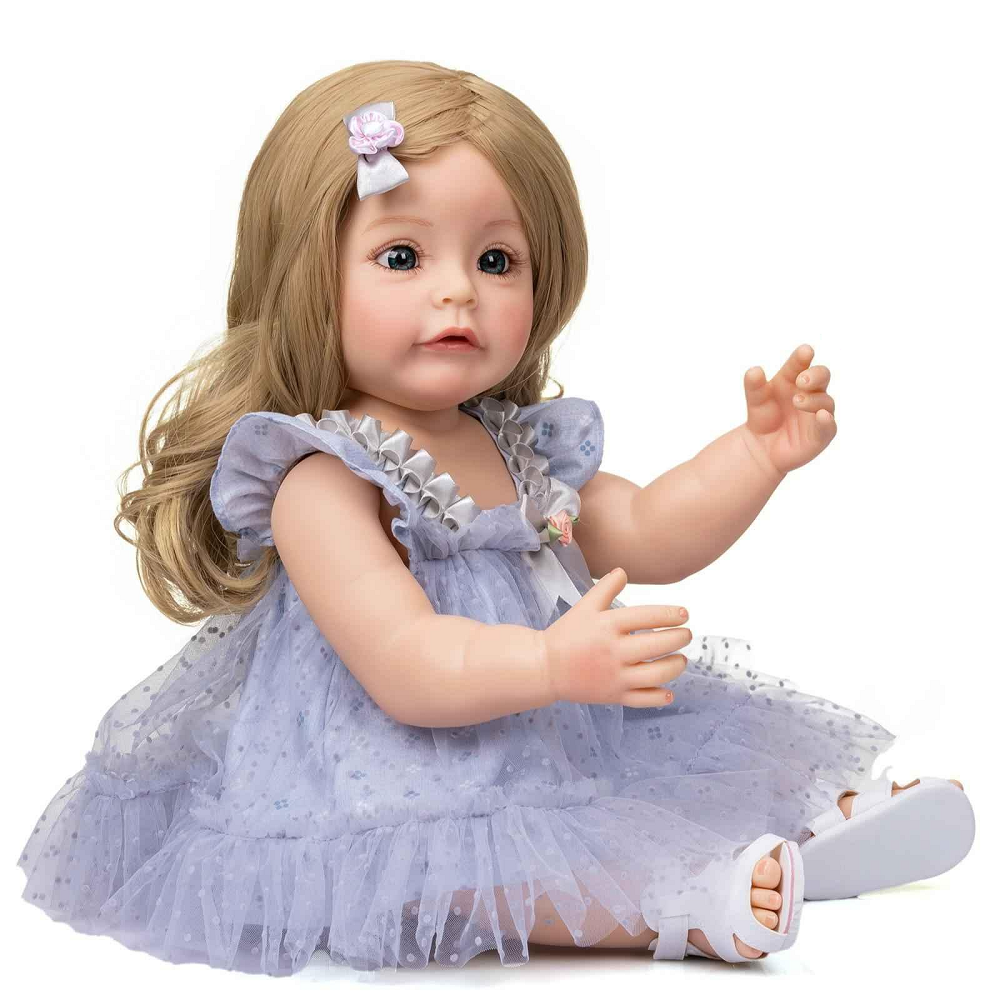 21.65 Inch (55cm) Muneca reborn dolls bebe reborn completo de silicon renacidas realistic silicone reborn baby boy dolls