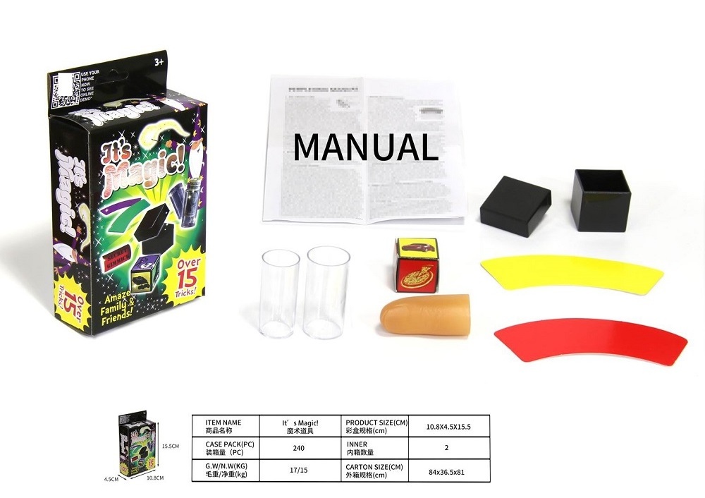 Wholesale 3D Magic Tricks Toys Set Tricks Magic Tricks For Kids