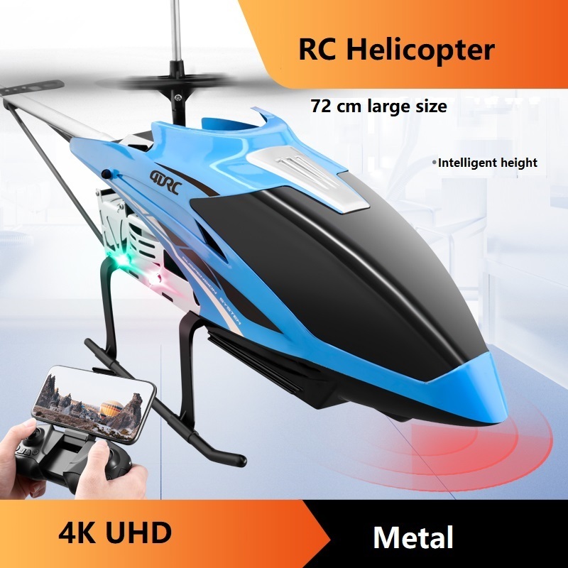 2.4G 3.5CH 72CM big size rc helicopter large scale with camera 8K UHD wifi 100m long distance remote control helicopter