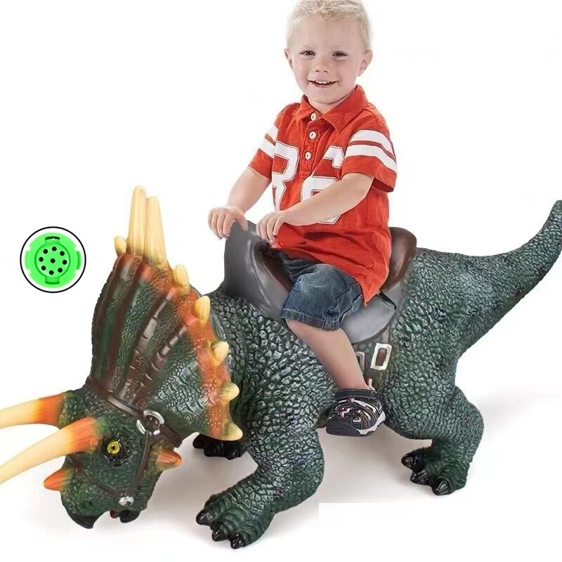 Ride on toy animals for kids ride on toy dinosaur load bearing 45kg