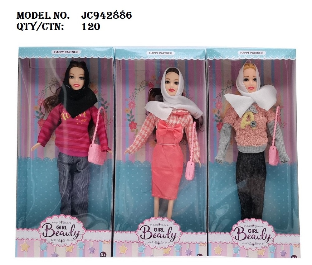 Mainan anak murah perempuan islamic toys for kids muslim doll for girls kids toy