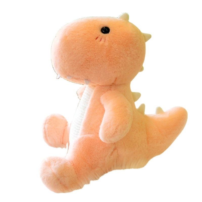 New Arrival Little Dinosaur Stuffed Plush Toy Holiday Gift Dinosaur Animal Pillow Candy Color Cute Doll Wholesale