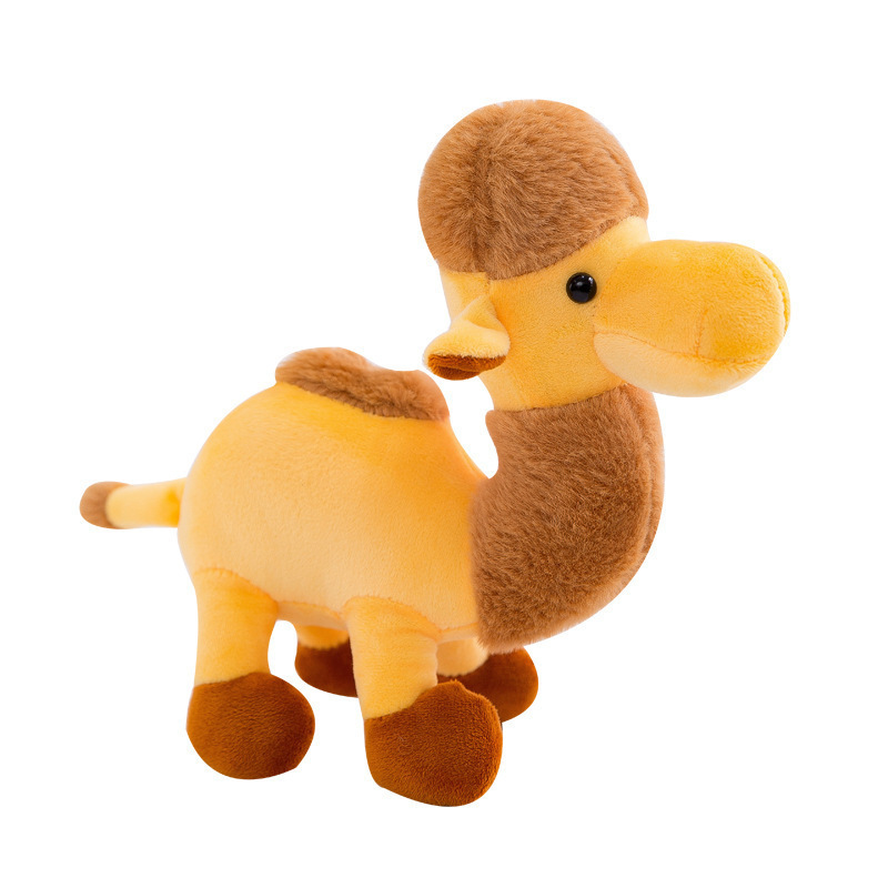 Cute custom plush toys new desert camel doll animal plush toys soft toy pillow for baby kids children's day gifts wholesale