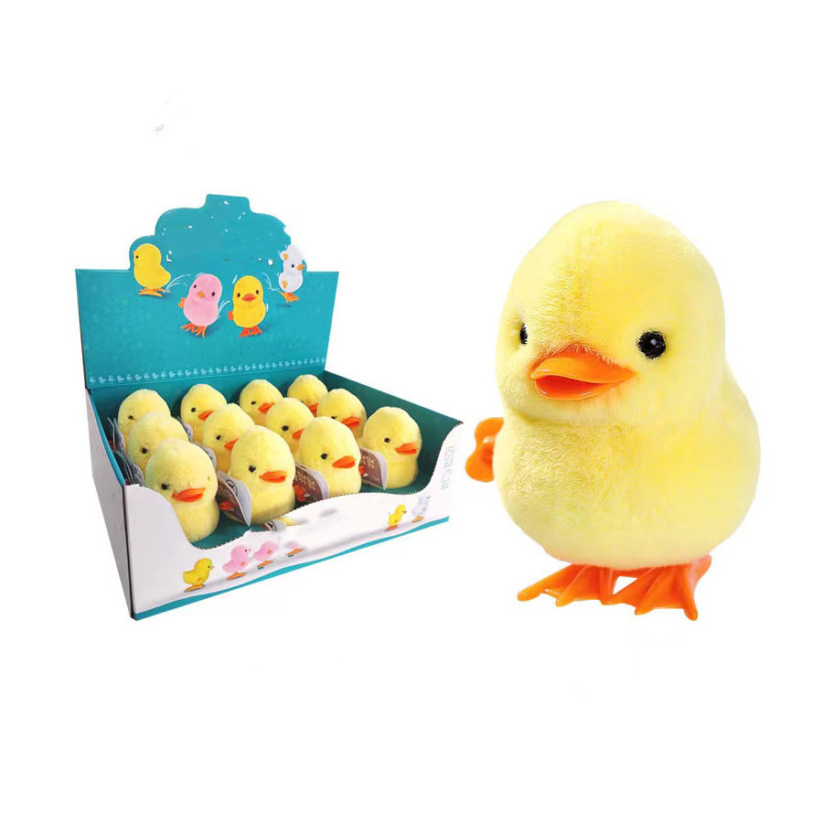 Will jump simulation jumping chicken jumping duck will run plush toys men and women baby educational toys