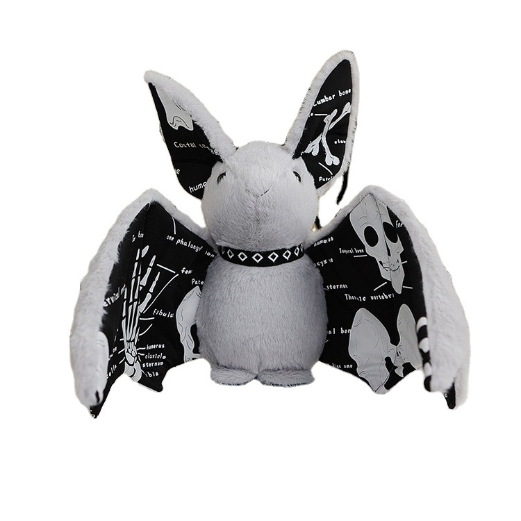 Wholesale Cute Glow-in-the-Dark Soft Plush Bat Glow Toys Customized Plush Children's Toys