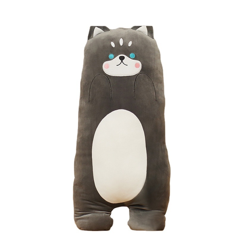 New product plush toy cartoon pillow long cat animal doll pillow stuffed animal toys  fat cat plush pillow