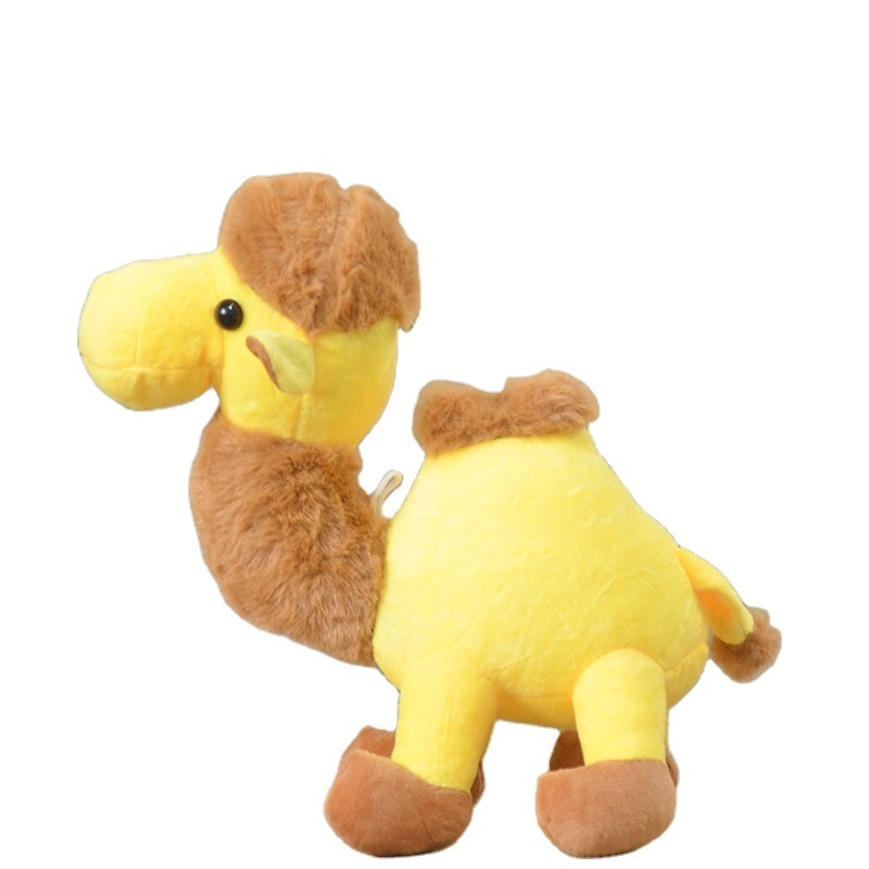 Cute custom plush toys new desert camel doll animal plush toys soft toy pillow for baby kids children's day gifts wholesale