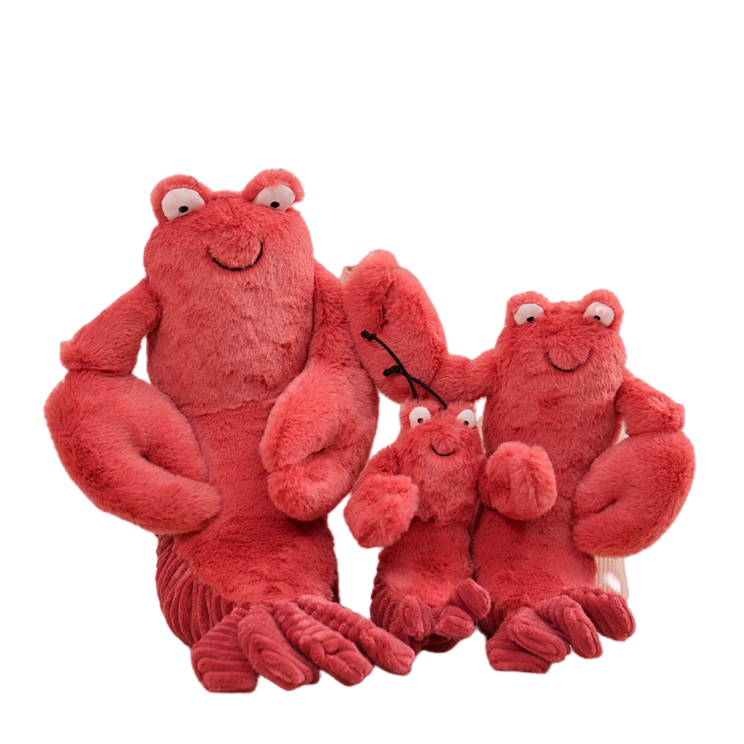 Wholesale Fun Marine Soft Plush Toy Children Doll Cute Lobster Crab Stuffed Animal Plush Toy