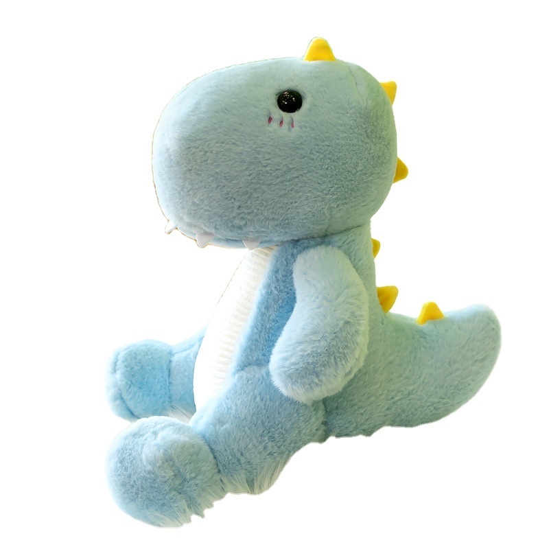 New Arrival Little Dinosaur Stuffed Plush Toy Holiday Gift Dinosaur Animal Pillow Candy Color Cute Doll Wholesale