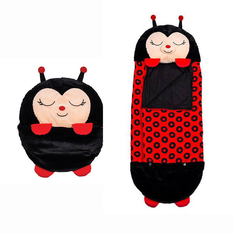 Cartoon Animal Plush Pillow Doll Turns Into Children's Sleeping Bag Function Animals Children's baby blanket sleeping bag