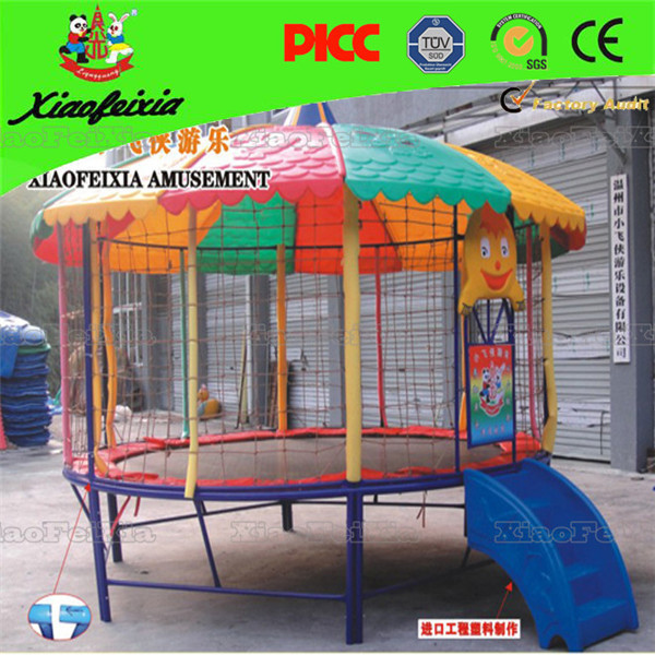 Wholesale Kids Round Indoor Trampoline Bed  outdoor trampoline with roof  for sale