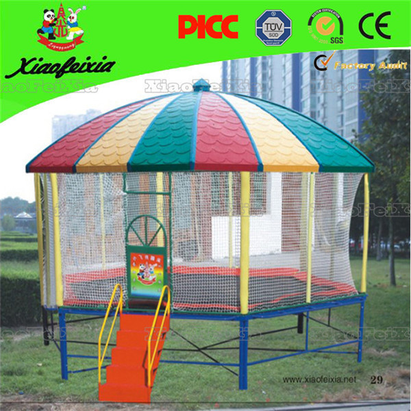 Wholesale Kids Round Indoor Trampoline Bed  outdoor trampoline with roof  for sale