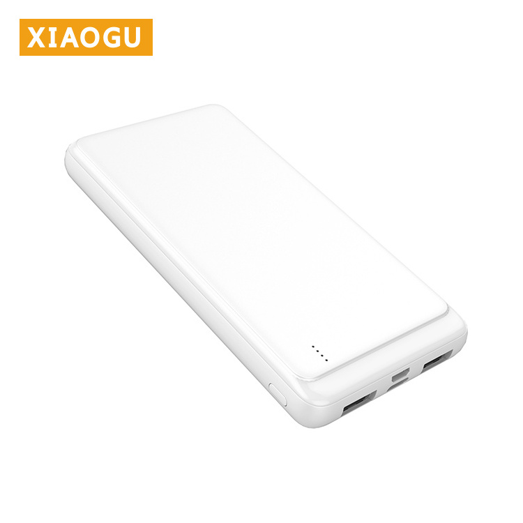 10000mah Power Banks Ultra Thin Best Power Bank for Android Phones 12V Battery PACK Li-polymer Battery ABS Plastic 10W XG-D061