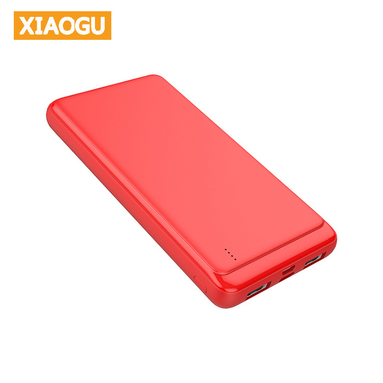 10000mah Power Banks Ultra Thin Best Power Bank for Android Phones 12V Battery PACK Li-polymer Battery ABS Plastic 10W XG-D061