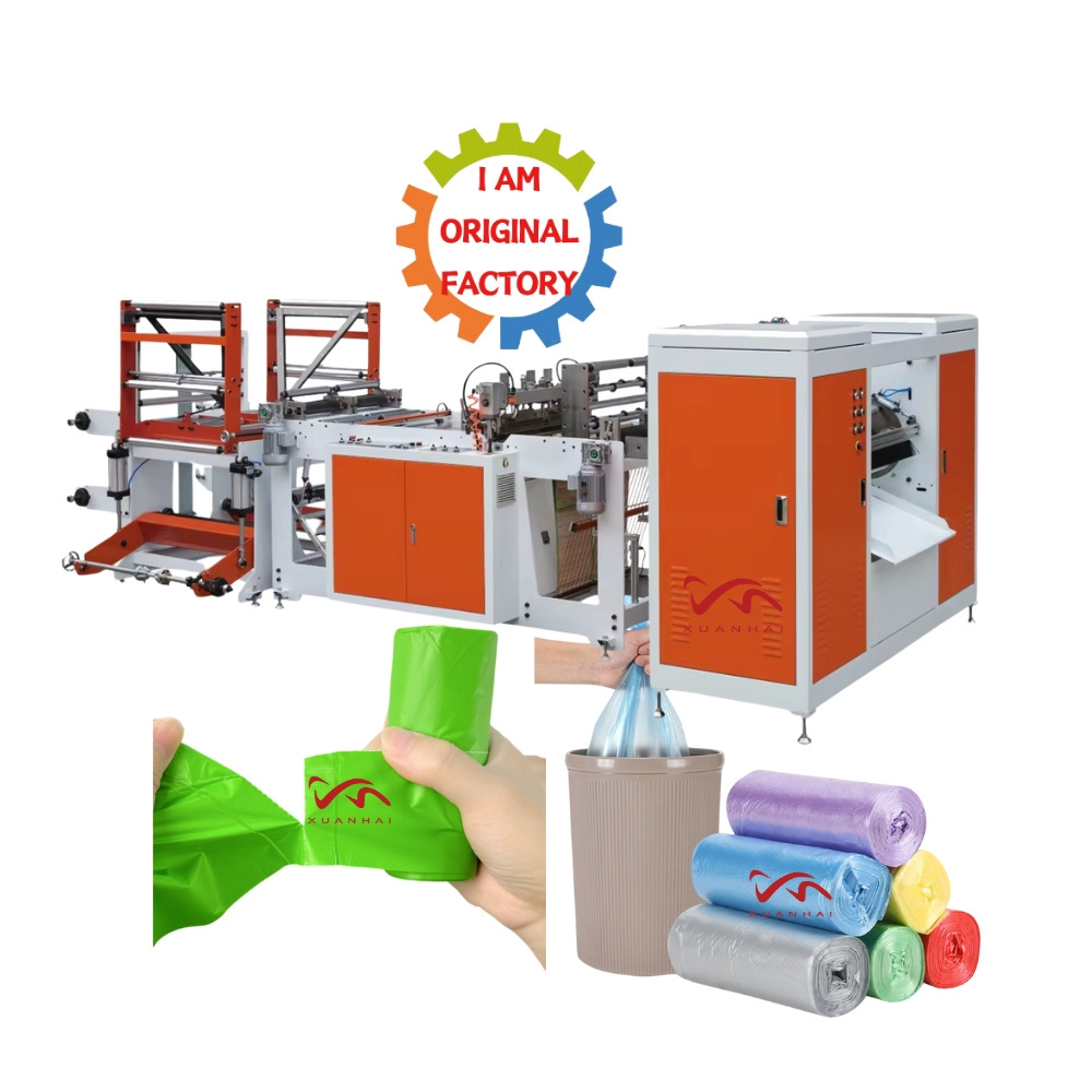 Professional Manufacturer Low Price Biodegradable Plastic T Shirt Bag Making Machine