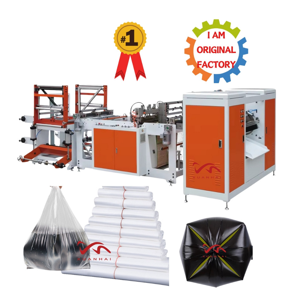 Professional Manufacturer Low Price Biodegradable Plastic T Shirt Bag Making Machine