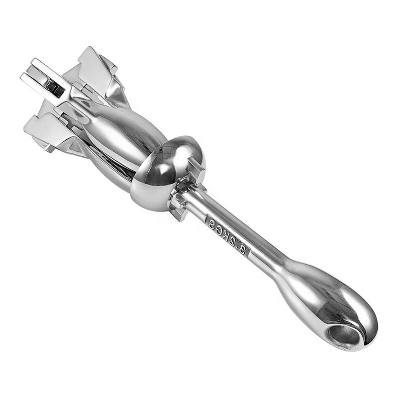 316 Stainless Steel Boat Anchor Folding Anchor 2023 Umbrella Hardware Anchor Ship Accessories